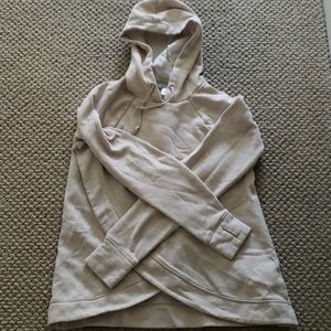 Maternity nursing sweatshirt w/cross front